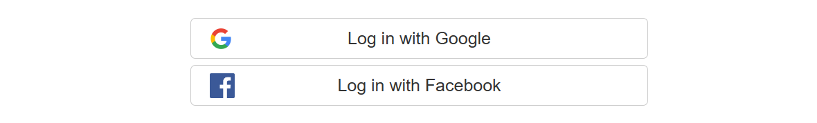 Social login